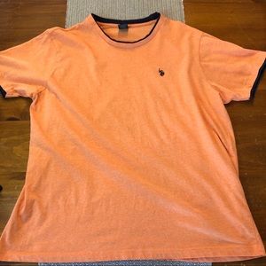 Ralph Lauren orange crew neck short sleeve size XL
